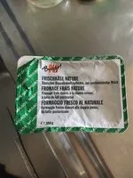 Mängden socker i Fromage frais nature