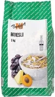 Mängden socker i Muesli