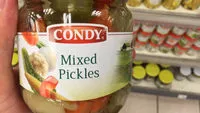 Mängden socker i Mixed Pickles
