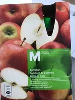 Mängden socker i Compote de pommes