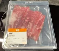 Mängden socker i Viande séchée