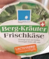 Mängden socker i Bergkräuter Frischkäse