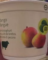 Mängden socker i Yogourt Au Lait De Brebis Mangue Bio - Migros - 120 GR