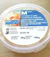 Mängden socker i Crevette en saumure