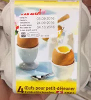 Mängden socker i 4 Œufs pour Petit-Déjeuner