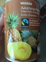 Mängden socker i Tranches d'ananas dans le jus d'ananas