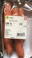 Mängden socker i Carottes