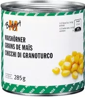 Mängden socker i Maiskörner