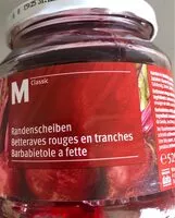 Mängden socker i Betteraves rouges en tranches