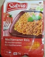 Mängden socker i Mediterraner Reis