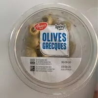 Mängden socker i Olives Grecques