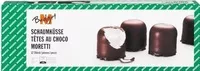 Mängden socker i Têtes au choco