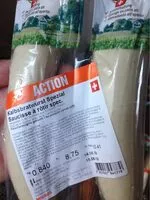 Mängden socker i Kalbsbratwurst