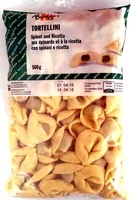 Mängden socker i Tortellini aux épinard et à la ricotta