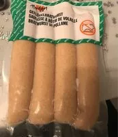 Mängden socker i Saucisse a rotir de volaille