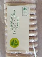 Mängden socker i Biscuits à la cuillère