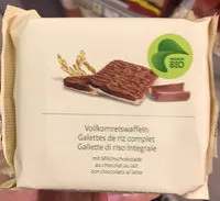 Mängden socker i Galettes de riz complet au chocolat au lait