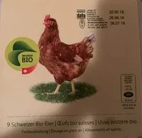 Mängden socker i Oeufs bio-suisses