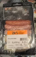 Mängden socker i Saucisse party grill