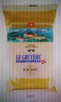 Mängden socker i Le Gruyère
