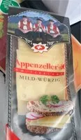 Mängden socker i Appenzeller mild würzig