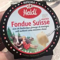 Mängden socker i Heidi, fondue suisse