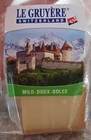 Mängden socker i Le Gruyère Switzerland
