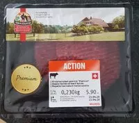 Mängden socker i Steaks hachés de boeuf épicés