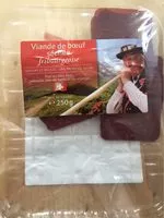 Mängden socker i Viande de Bœuf Séchée Fribourgeoise