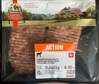 Mängden socker i Hamburger de veau épicé