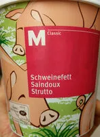 Mängden socker i Saindoux