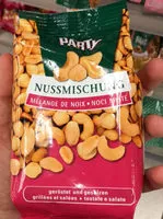 Mängden socker i Nussmischung