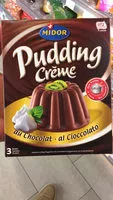 Mängden socker i Pudding Crème : au Chocolat