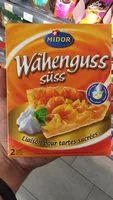 Mängden socker i Liaison pour tartes sucrées