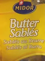 Mängden socker i Sablés au Beurre