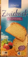 Mängden socker i Fitness Zwieback