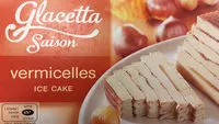 Mängden socker i Saison vermicelles ice cake