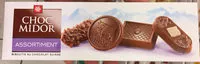 Mängden socker i Choc Midor Assortiment
