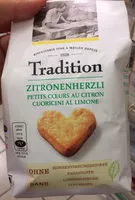 Mängden socker i Petits cœurs au citron