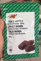 Mängden socker i Gaufres mignon fourrées de crème aux noisettes