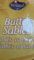 Mängden socker i Sablés au Beurre