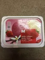 Mängden socker i Glace vanille fraise