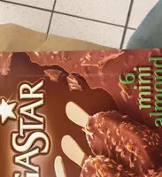 Mängden socker i Megastar 6 Mini Almond Cocoa