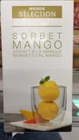 Mängden socker i Sorbet à la mangue