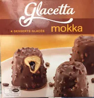 Mängden socker i 4 Desserts Glacés Mokka