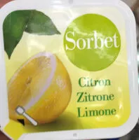Mängden socker i Sorbet Citron