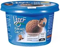 Mängden socker i Glace cacao