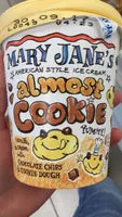 Mängden socker i Mary Jane's almost Cookie