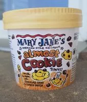 Mängden socker i Mary Jane's almost cookie