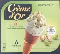 Mängden socker i Creme d'or Pistache